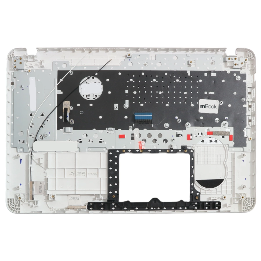 Teclado para Samsung Essentials NP350XAA-KF2BR Branco