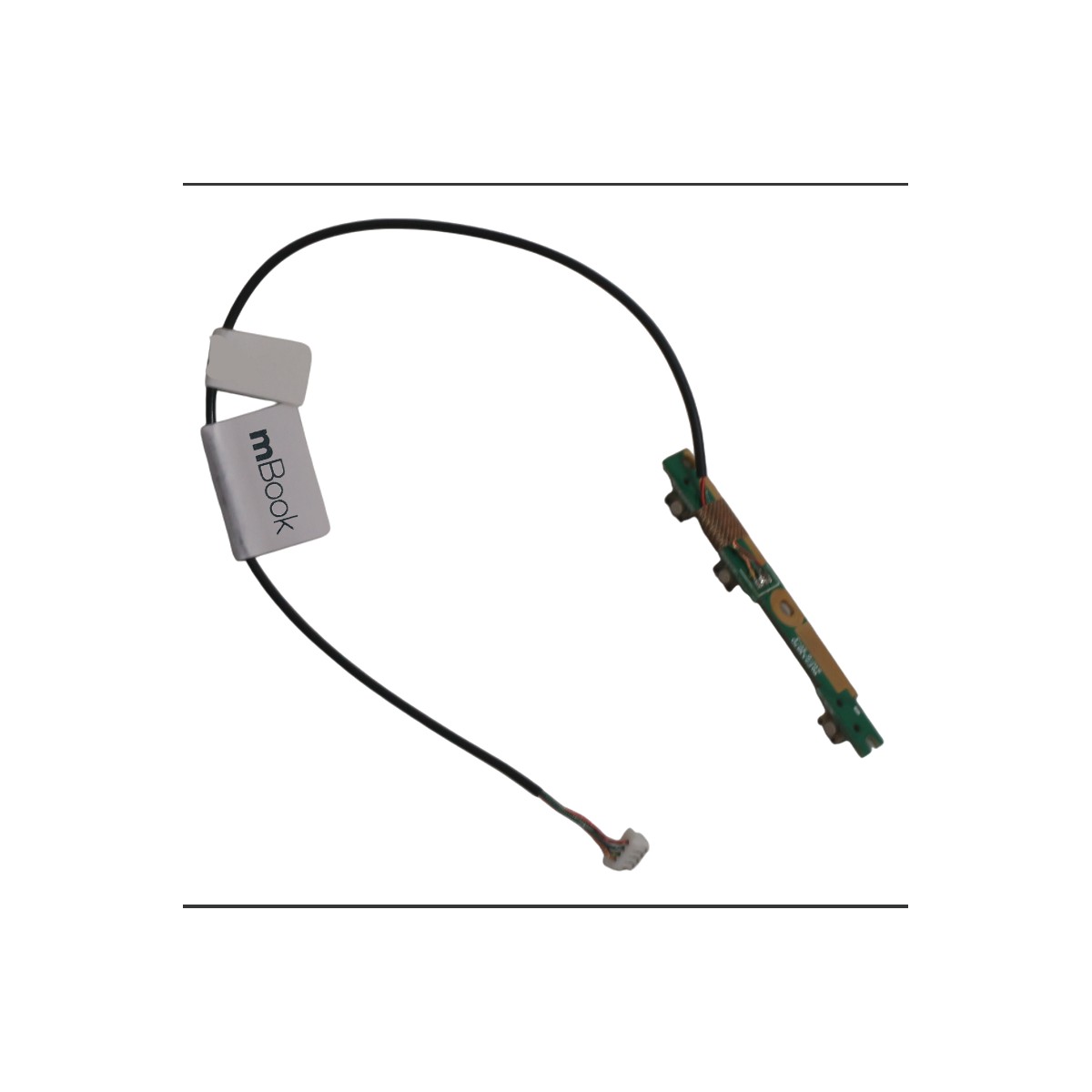Placa Botão Power para notebook compatível com 03G1X1, 