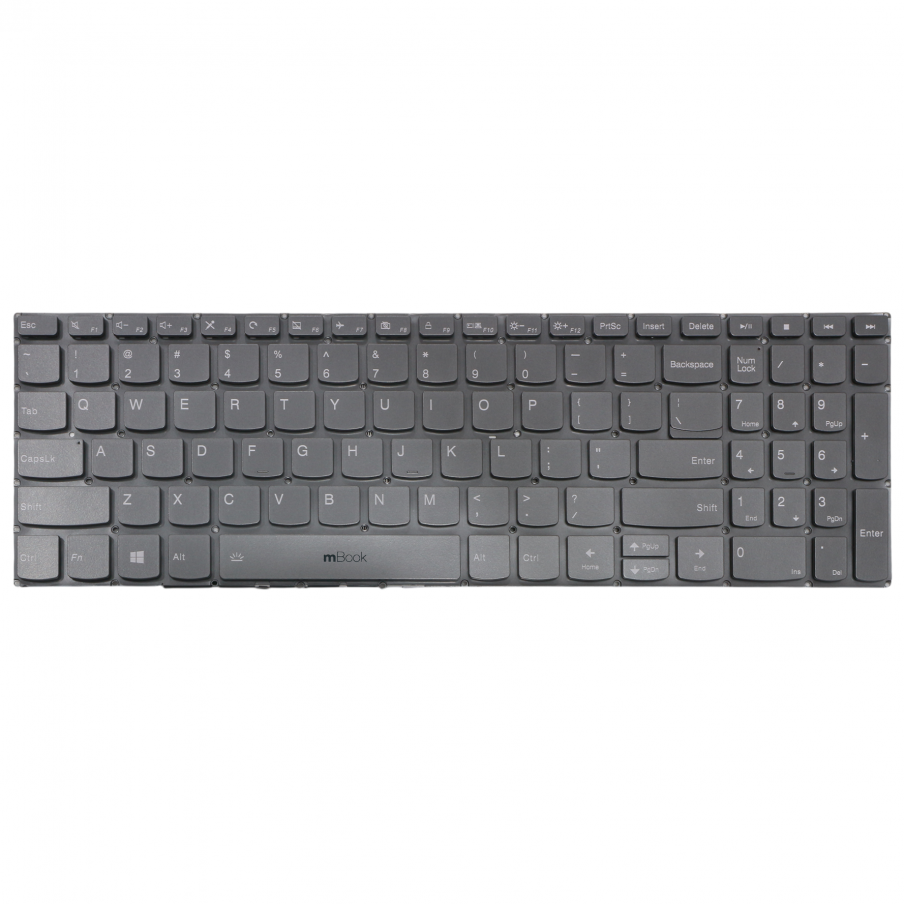 Teclado para notebook Lenovo Ideapad S340-15api Com Led