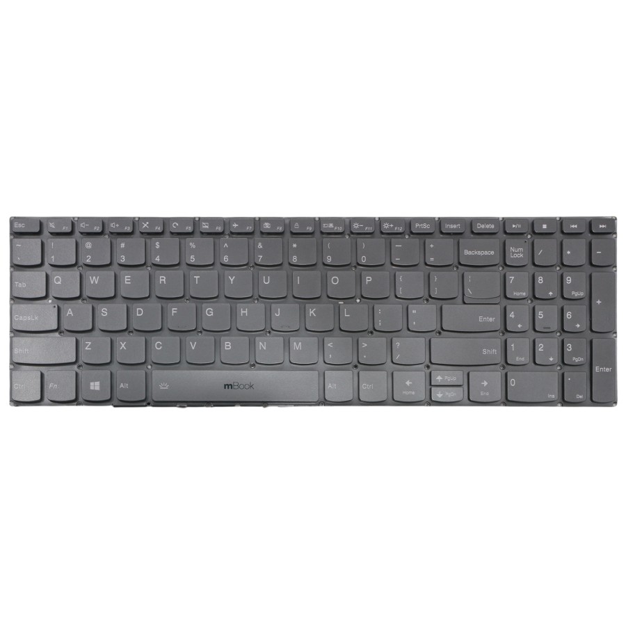 Teclado para notebook Lenovo V330-15ikb Com Led