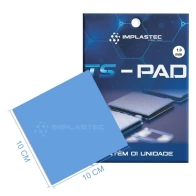 Thermal PAD Alto Desempenho 12,8 W/m.K 100 X 100MM X 1,0MM Thermal PAD Alto Desempenho 12,8 W/m.K 100 X 100MM X 1,0MM