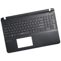 Carcaça Base Teclado para Sony VAIO SVF152C29L Preto Carcaça Base Teclado para Sony VAIO SVF152C29L Preto