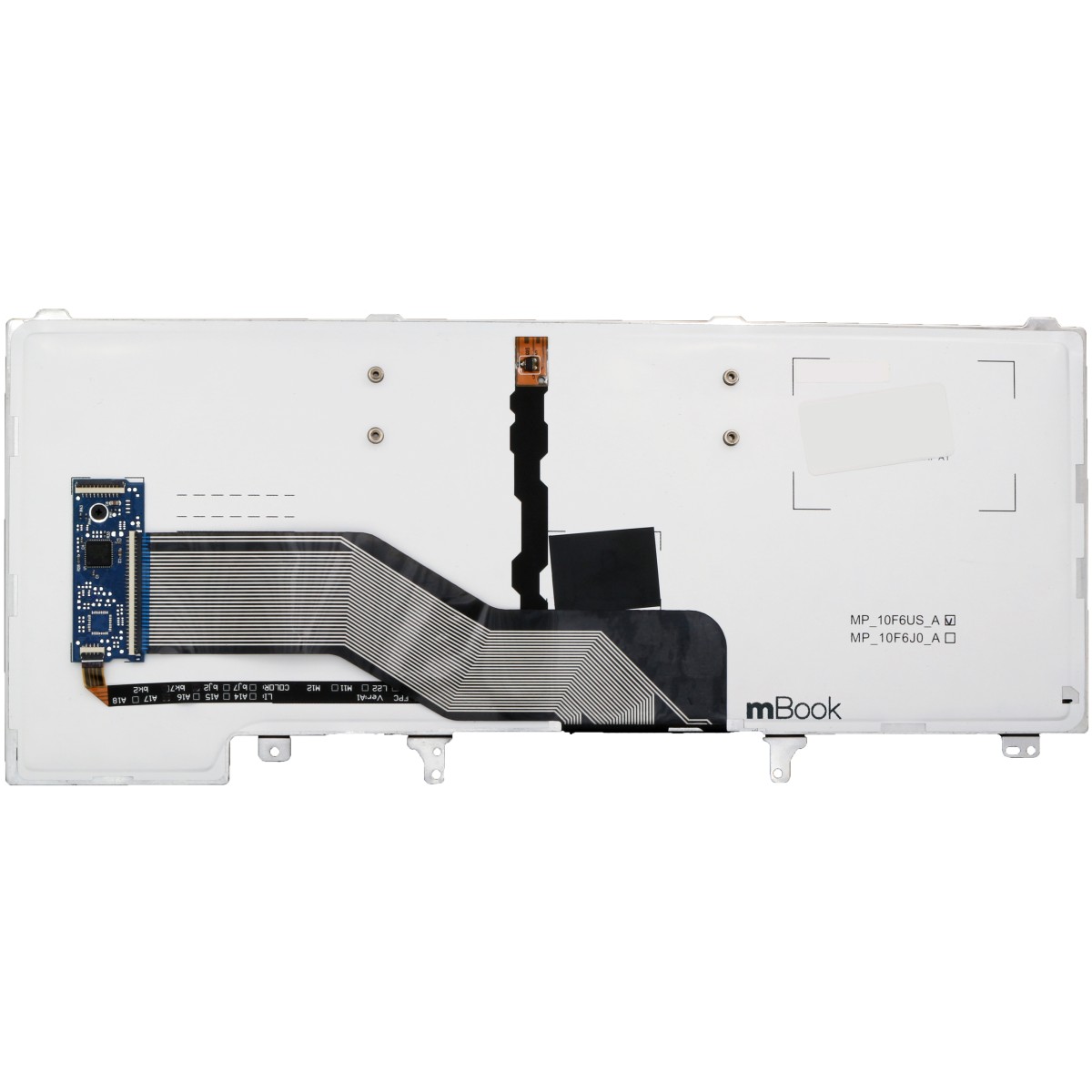 Teclado para Dell compatível com PN CN-0JD6K8 Com led, 