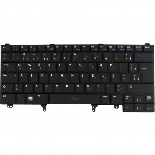 Teclado para Dell compatível com PN CN-0JD6K8 Com led, 