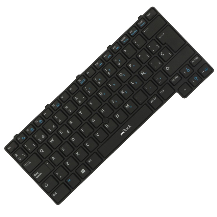 Teclado Dell Latitude 0dhxx7 v136425ak pk130r82a15 Espanhol