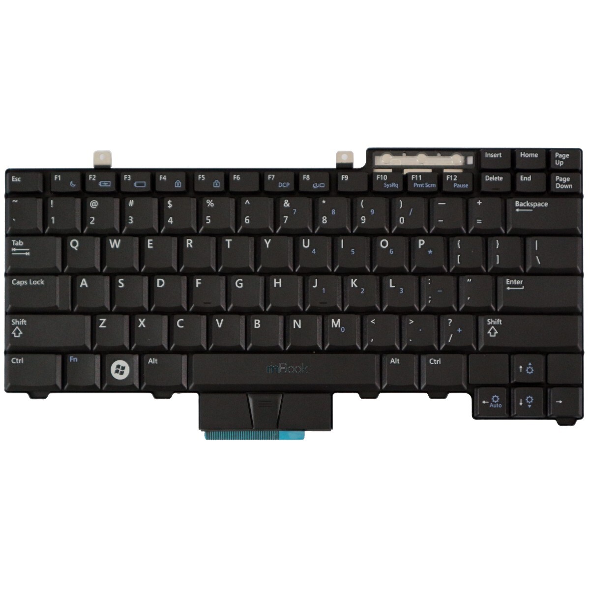 Teclado Notebook para Dell Latitude E5510 E6400 E6410, 