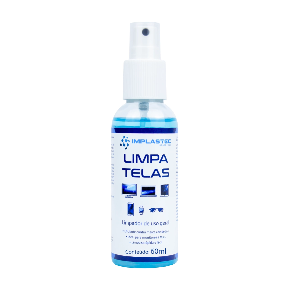 Limpa Telas Implastec 60ml Limpa Telas Implastec 60ml