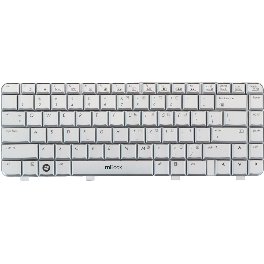 Teclado Hp PK1303V01X0 V071802KR1BR00R00 Prata
