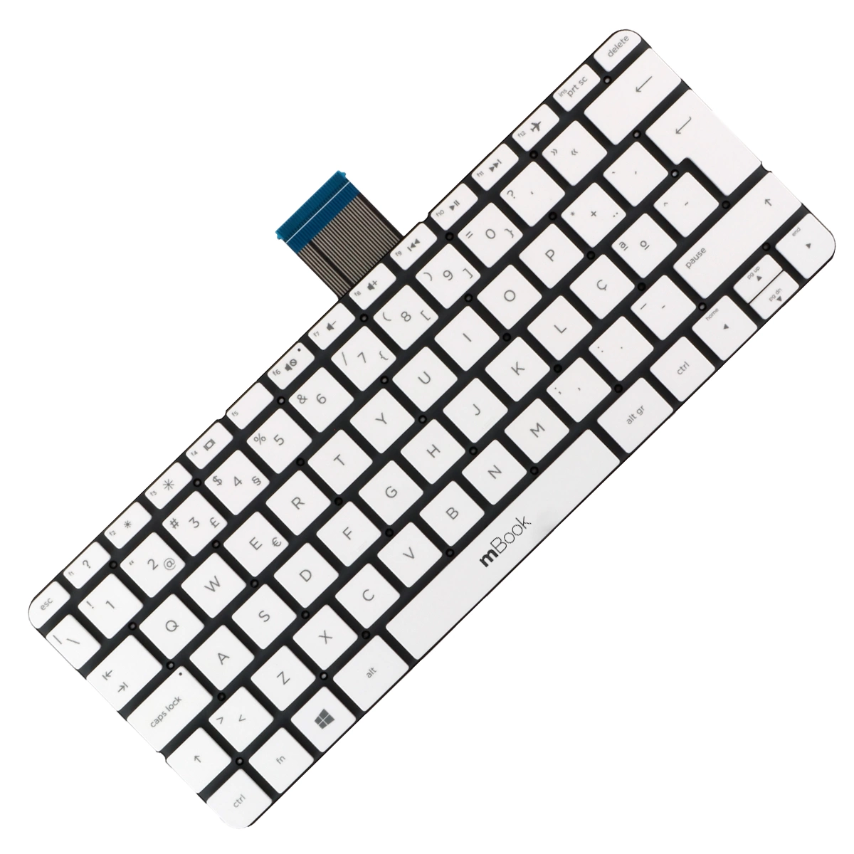 Teclado apra HP 11-ah000 Branco