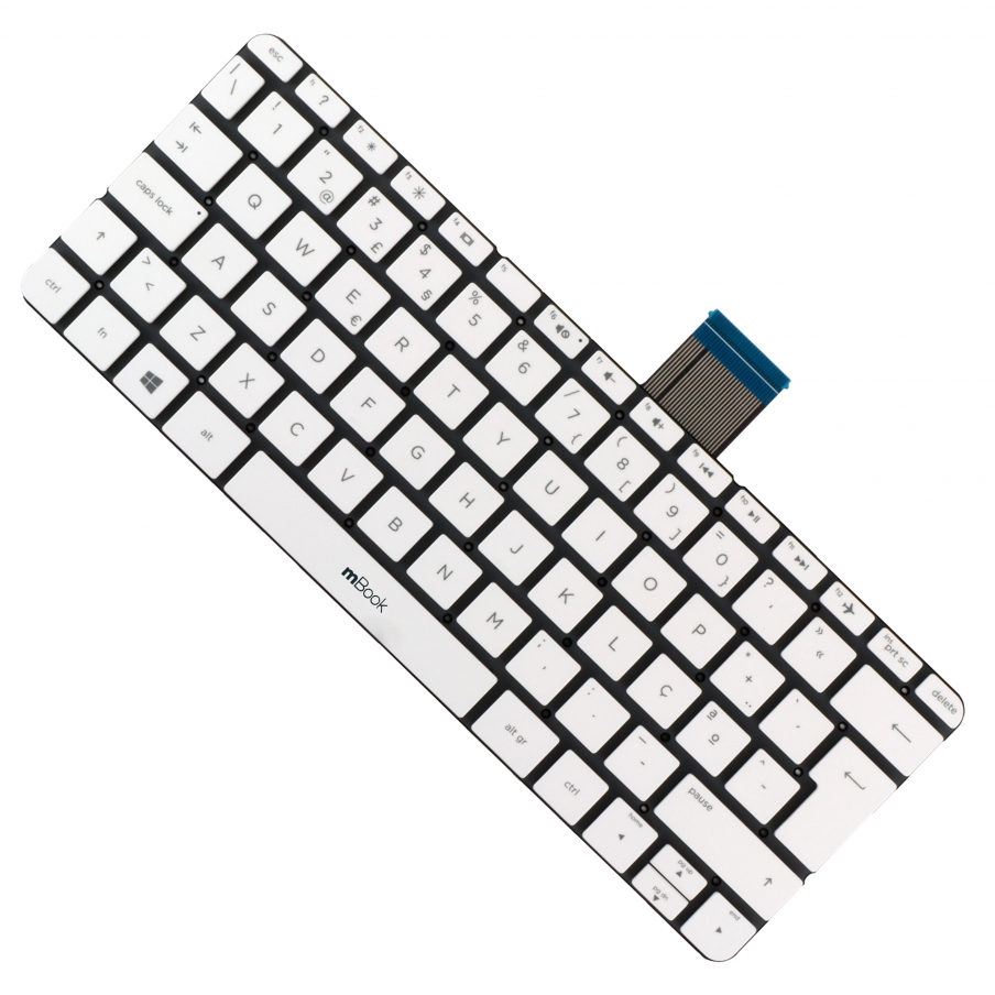 Teclado apra HP 11-ah000 Branco