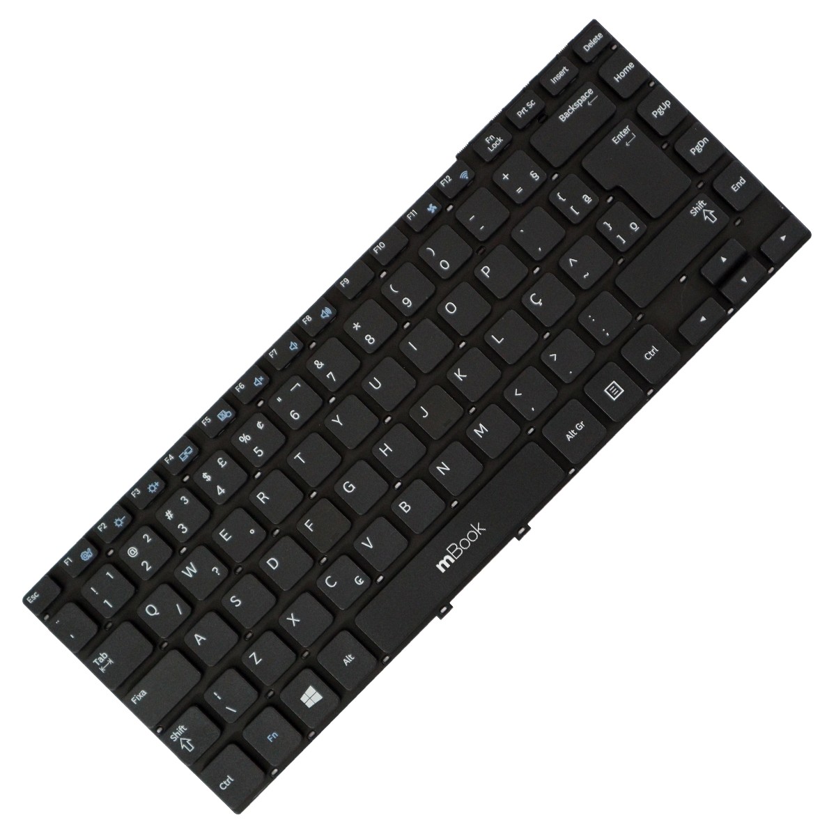 Teclado Notebook para Samsung Np270e4e V135360ck1 Preto, 