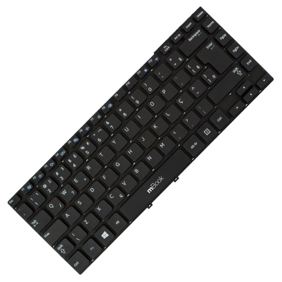 Teclado Notebook para Samsung Np270e4e V135360ck1 Preto, 