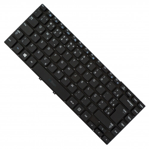 Teclado Notebook para Samsung Np270e4e V135360ck1 Preto, 