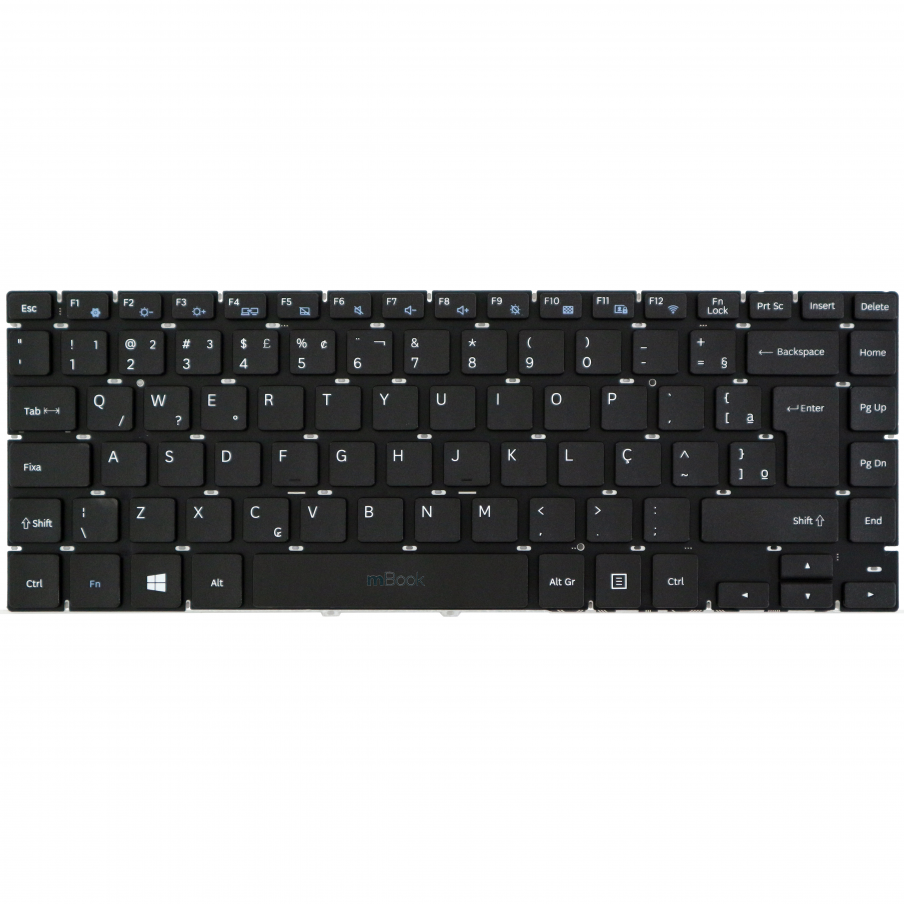 Teclado Para Notebooks Samsung Samsung Ba98-00392p, 