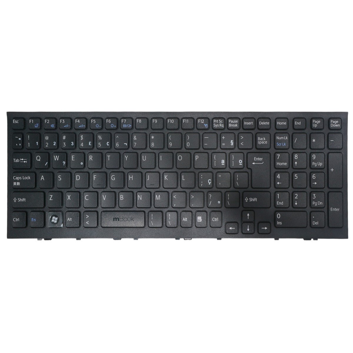 Teclado Sony Vaio Vpc-ee27 Ee28 Ee29 Ee30 Ee31 Ee32 Ee33, 