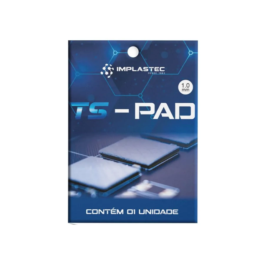 Thermal PAD Alto Desempenho 12,8 W/m.K 100 X 100MM X 2,5MM