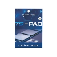 Thermal PAD Alto Desempenho 12,8 W/m.K 100 X 100MM X 0,5MM Thermal PAD Alto Desempenho 12,8 W/m.K 100 X 100MM X 0,5MM