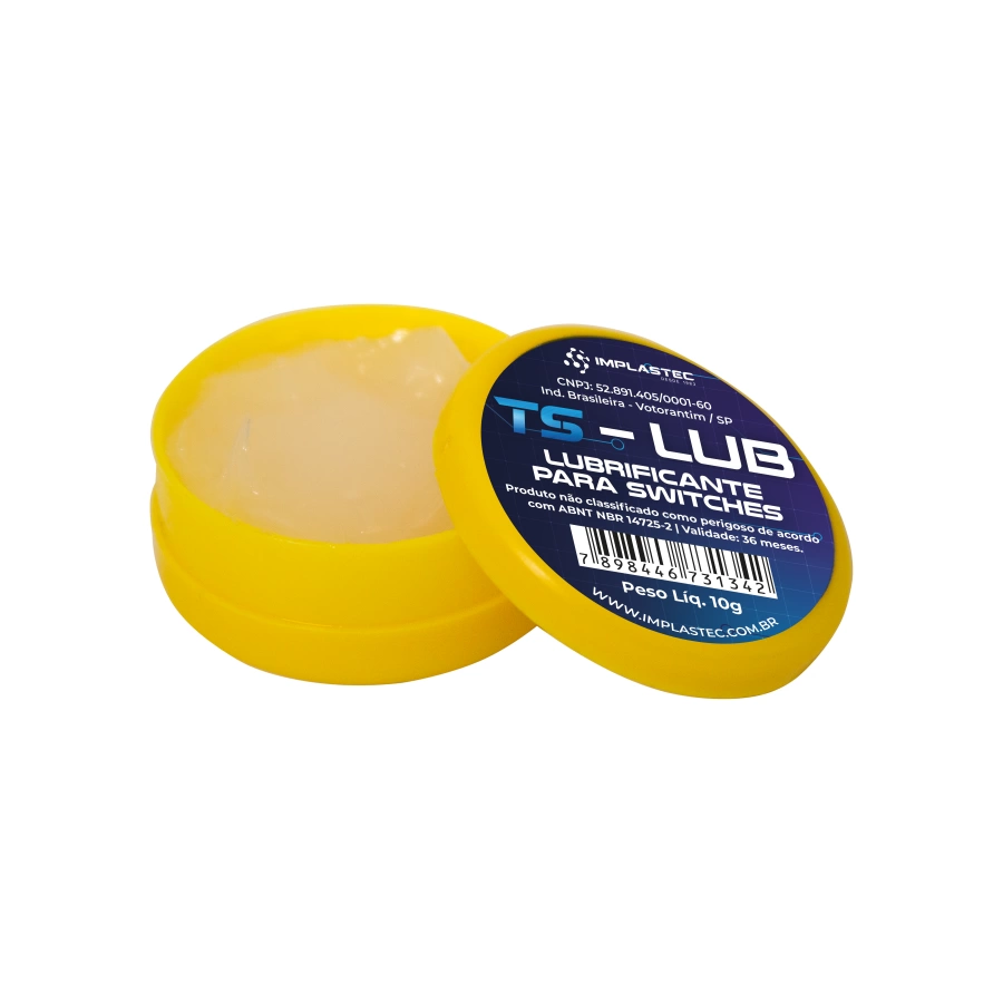 Graxa Lubrificante para Switches Implastec TS-LUB Pote 10g