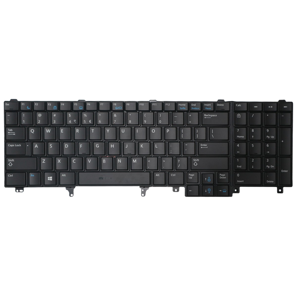Teclado para Dell Latitude 5530-3691 Layout US Com LED, 