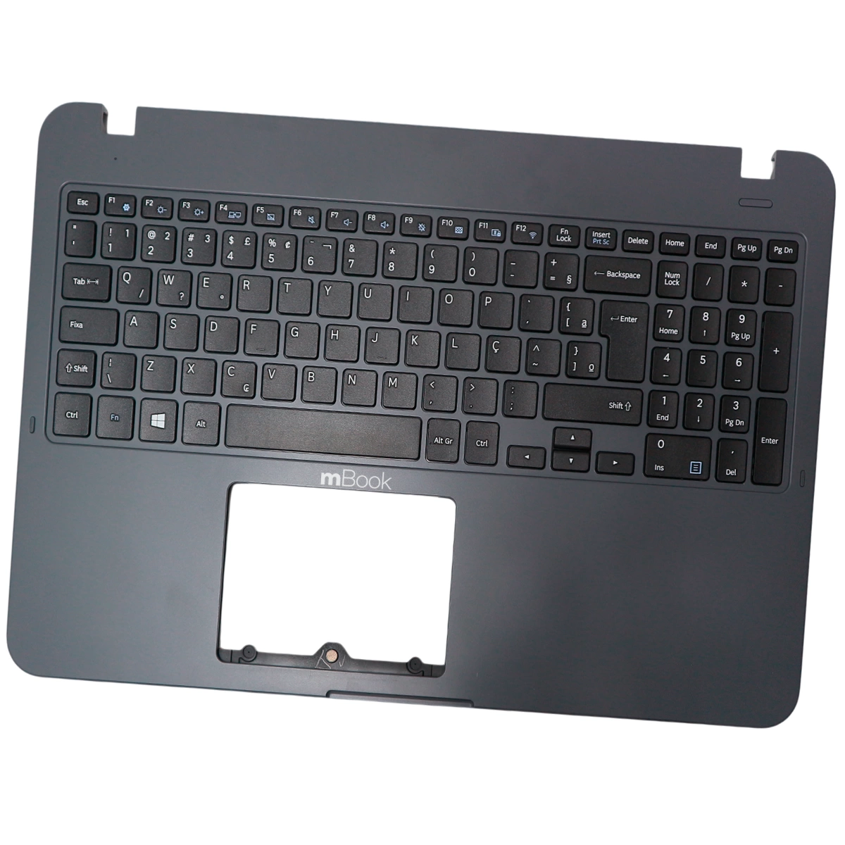 Palmrest Para Samsung Essentials Np350xaa-kf2br Cinza