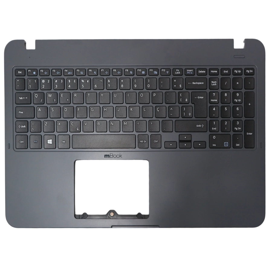 Palmrest Para Samsung Essentials Np350xaa-kf2br Cinza
