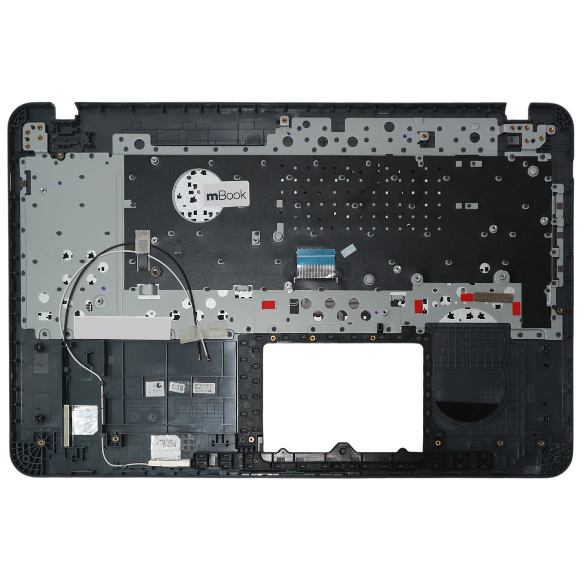 Teclado Palmrest para Samsung Expert X40 NP350XBE-XD1BR, 