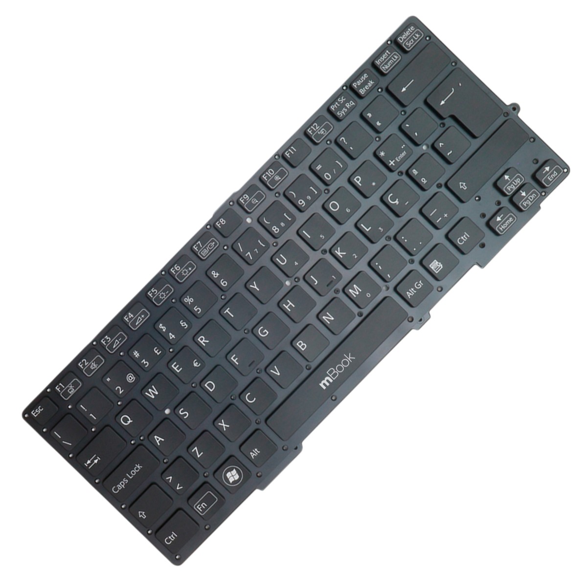 Teclado P/ Sony Vaio Svs131b11x Svs13118gbb Svs131b11x Com Ç