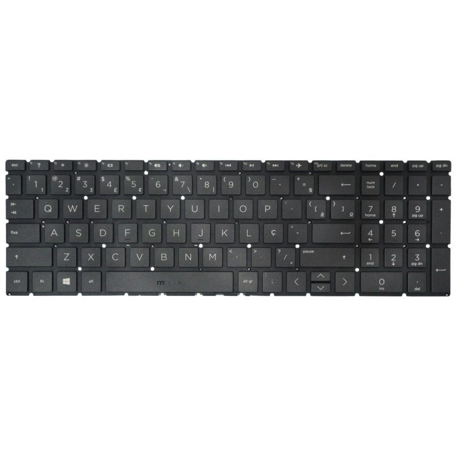 Teclado HP Pavilion 15-DB0030NR 15-DA0022CA 15-DB0038CA BR Ç, 