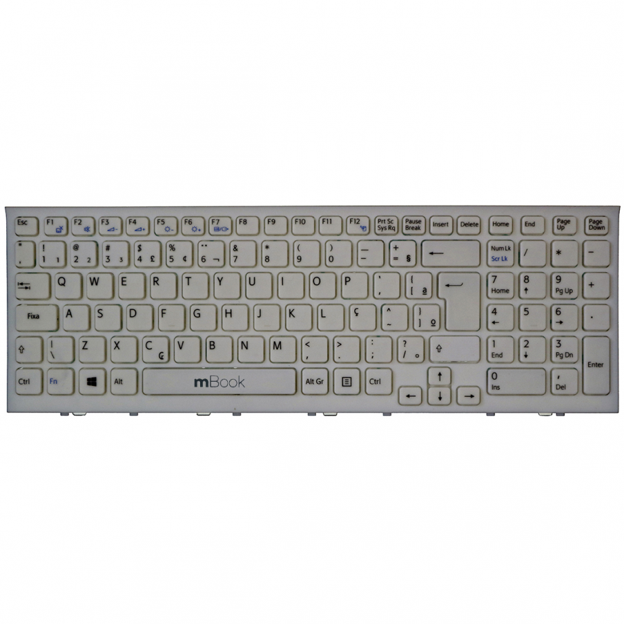 Teclado Vpceh Vpc-eh Pn: V116646f 148971711 C/ Moldura Ç