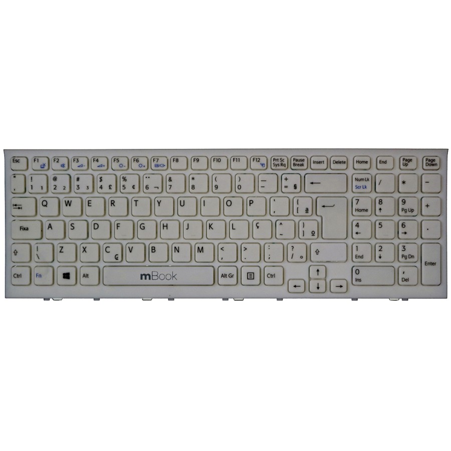 Teclado Sony Vpc-ee Vpcee 18v00716 V116646f Br 20110827 Br