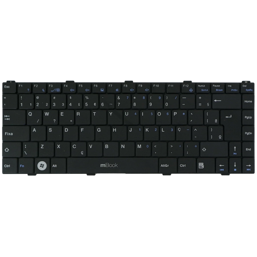 Teclado para notebook compatível com CHBR-30095UK-339