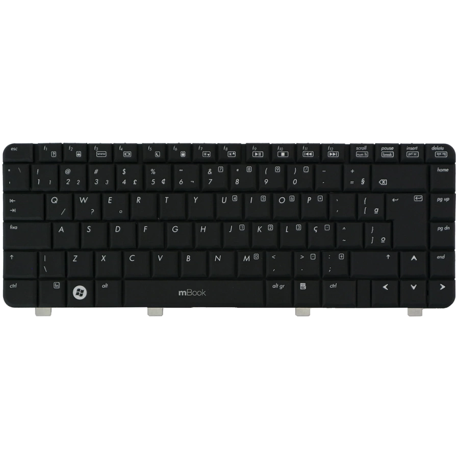 Teclado Hp Pavilion Dv4 Dv4-1000 Dv4-2000 Séries Preto Abnt2