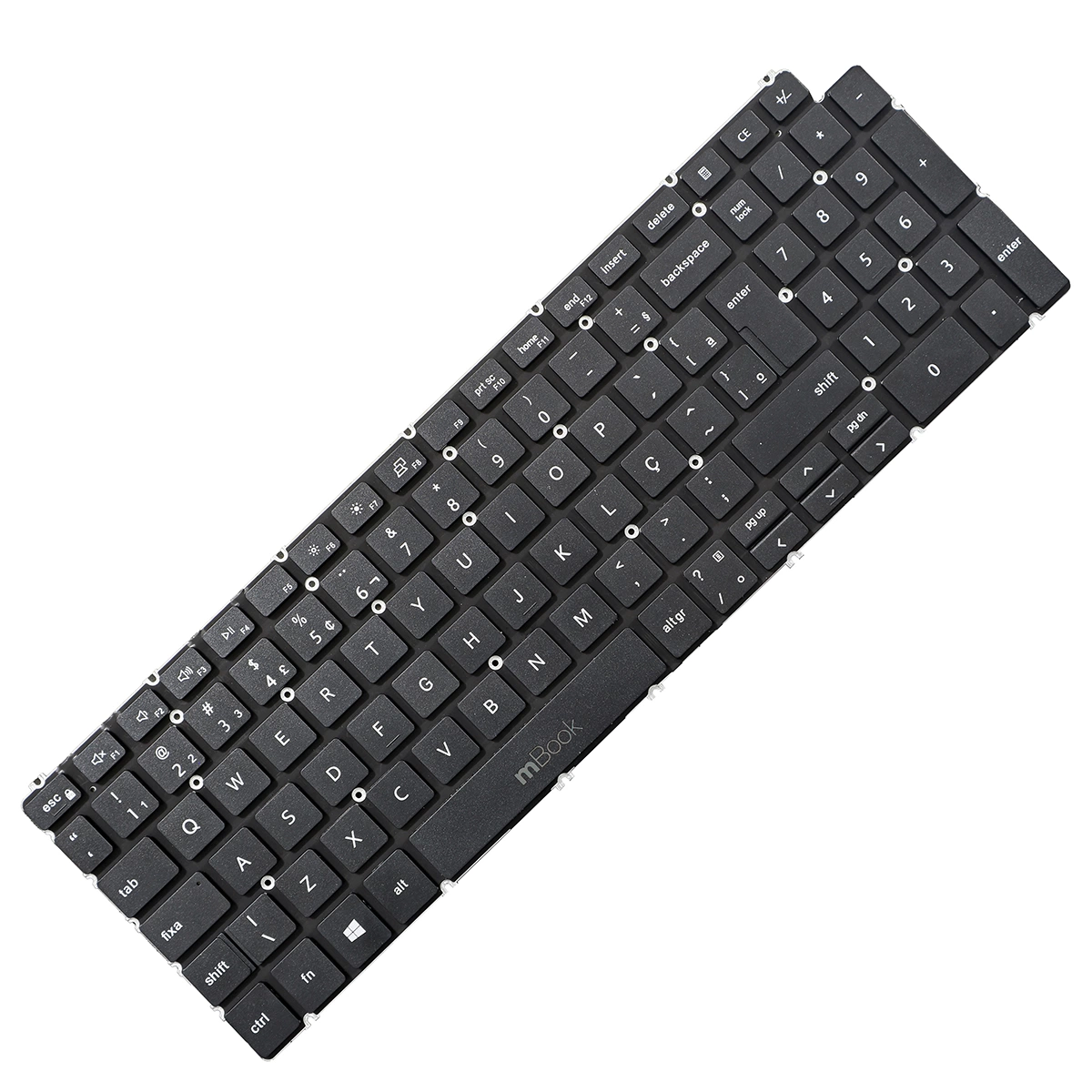 Teclado para Dell vostro 3501, vostro 3500 BR sem LED Teclado para Dell vostro 3501, vostro 3500 BR sem LED