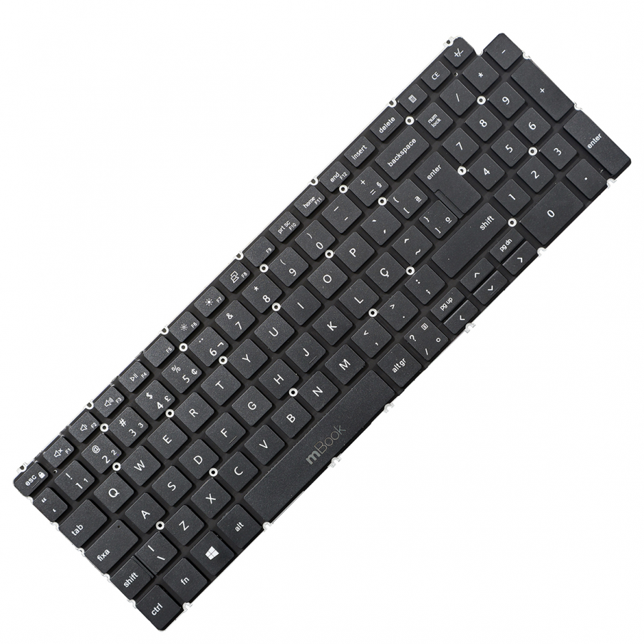 Teclado para Dell vostro 3501, vostro 3500 BR sem LED