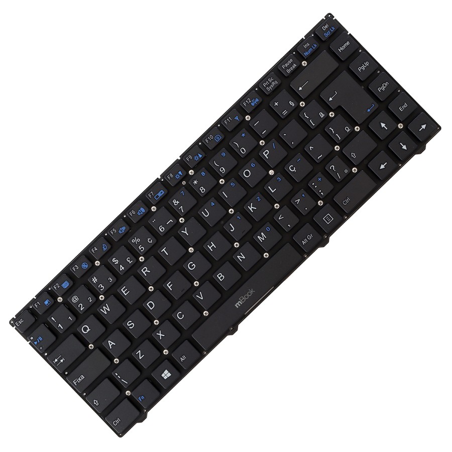 Teclado Itautec W7535 W7550 A7520 Mp-10f88pa-430 Br Com Ç