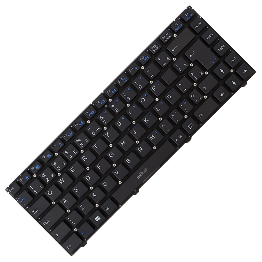 Teclado Itautec W7535 W7550 A7520 Mp-10f88pa-430 Br Com Ç