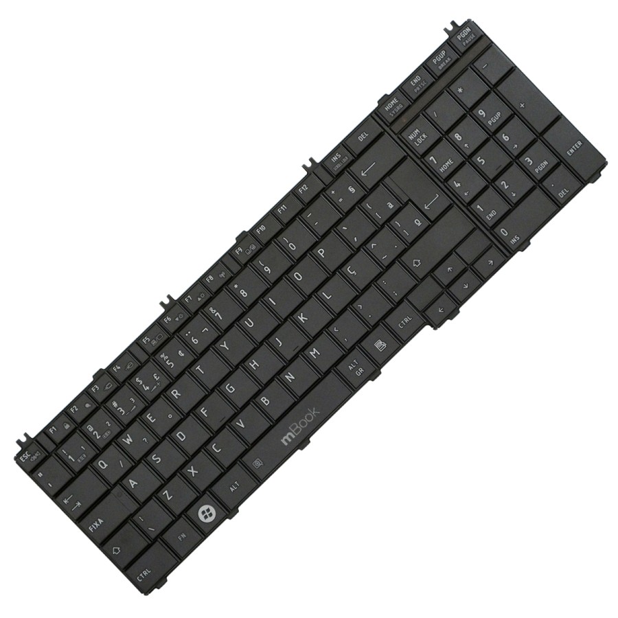 Teclado para Toshiba Satellite L675-s7048 Layout BR