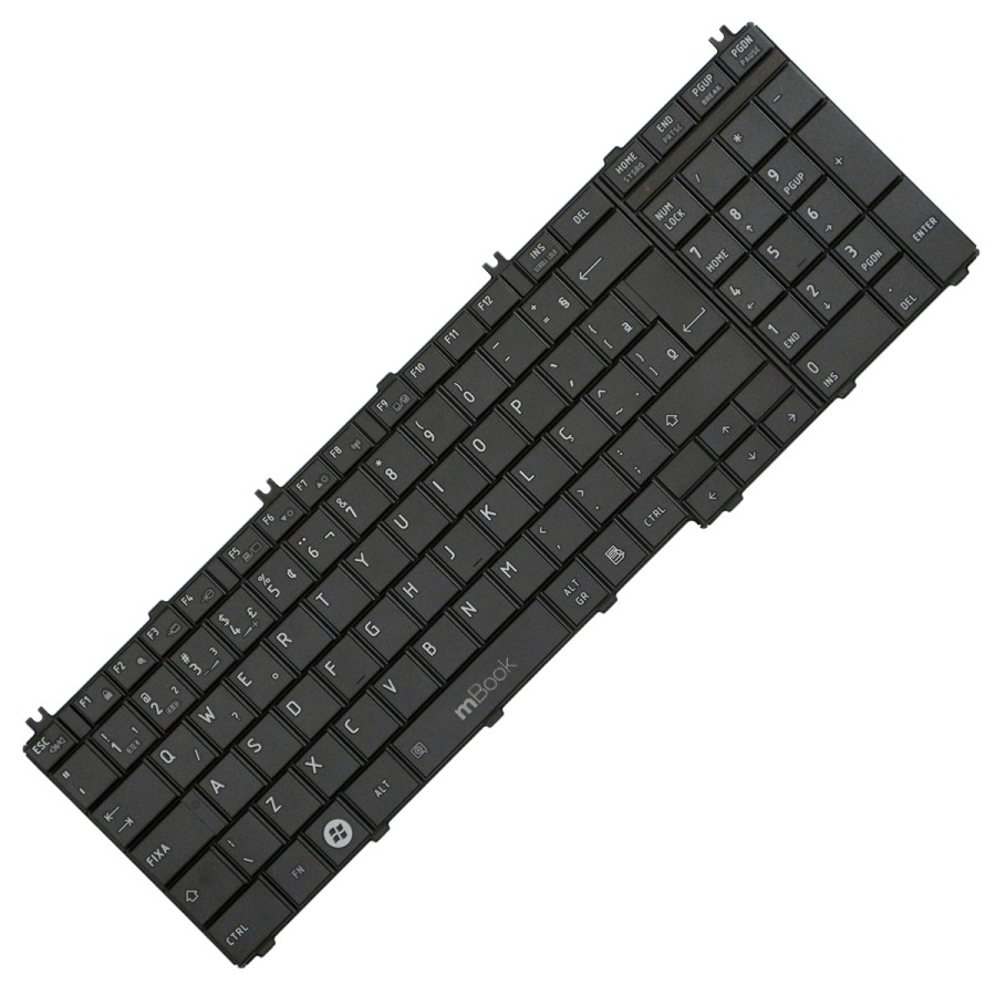 Teclado para Toshiba Satellite L675-s7048 Layout BR