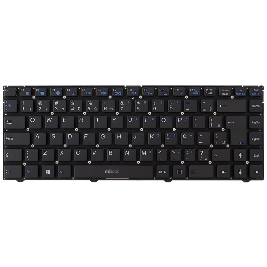 Teclado Notebook Itautec 6-80-w2440-330-1 6 80 W2440