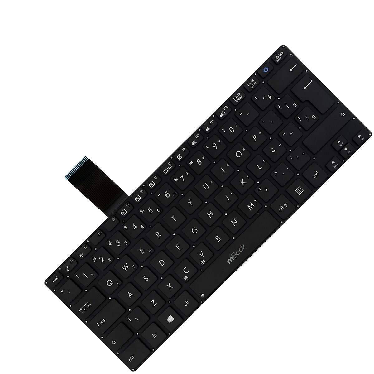 Teclado para Asus compatível com 0kn0-p51wb, 