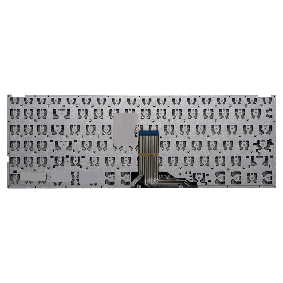 Teclado para Asus R515SA R515MA Layout US Cor Prateada
