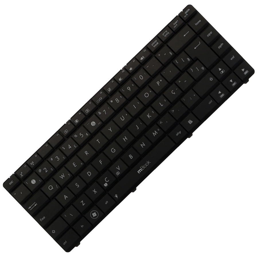 Teclado Aekj2600020 Mp-10a86pa-9201 Asus N43 N43s Abnt Br Ç