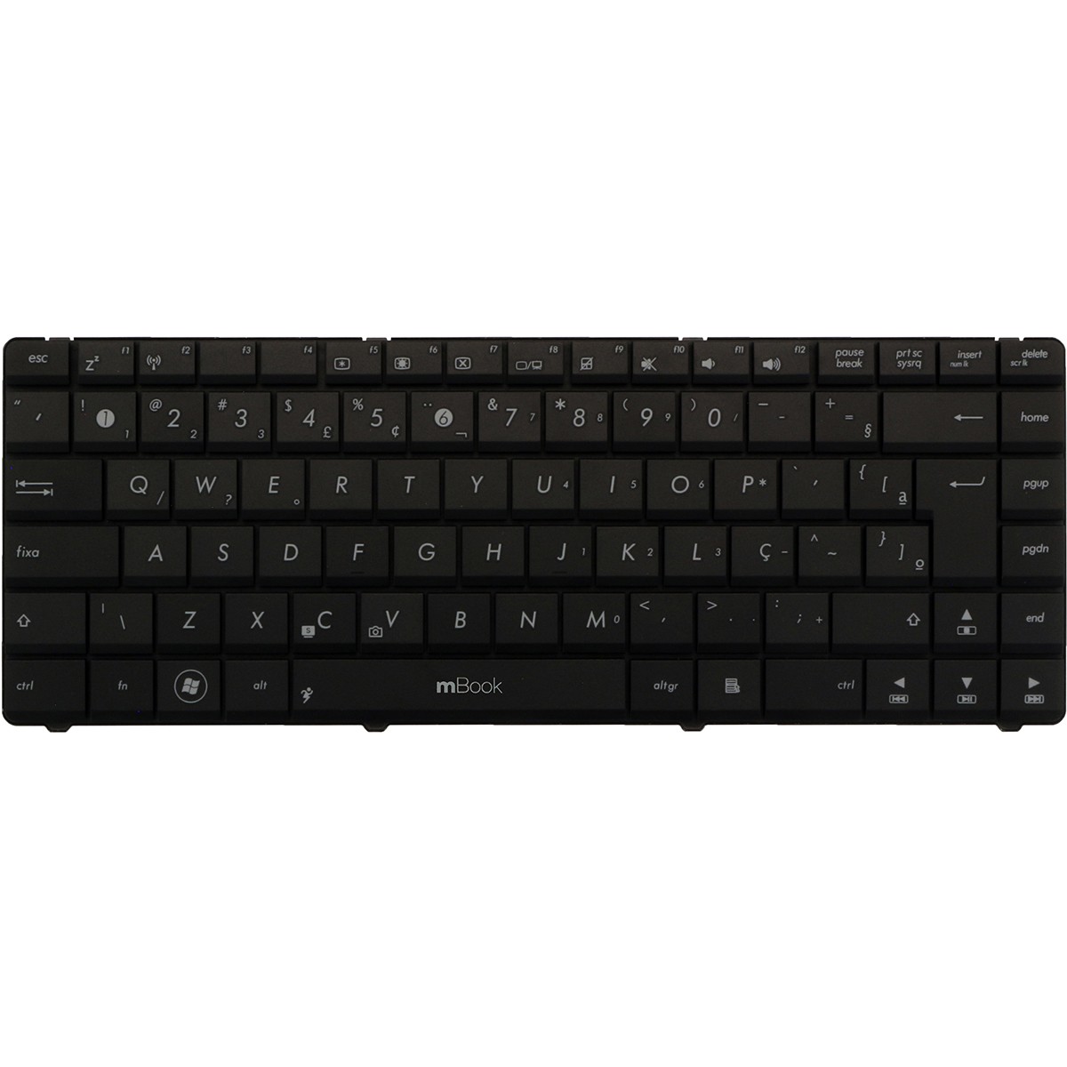 Teclado Notebook Asus X43 X44h X45a X45c X45u P31 P43 K42 Br, 