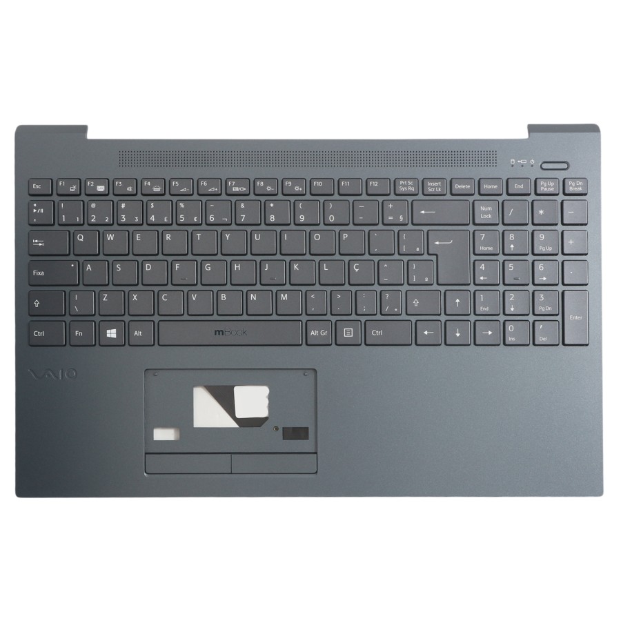 Teclado para note Vaio compatível com Pride-k3675 c/ restpad