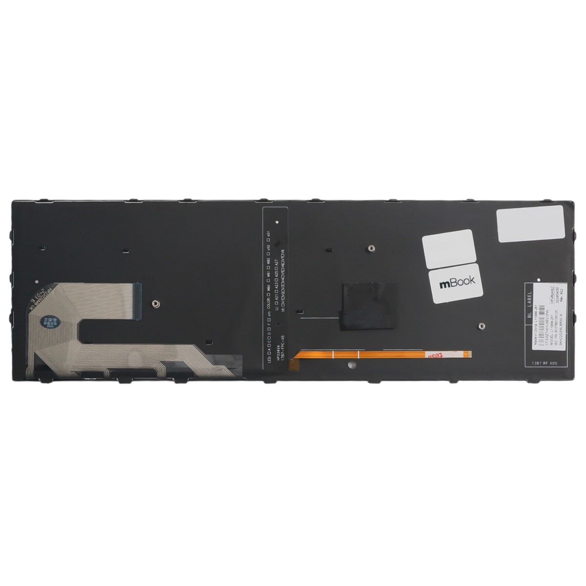 Teclado para note HP Elitebook 750 G5 Com Point, Com Leds, 