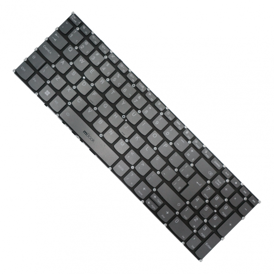 Teclado para Lenovo IdeaPad 1 15IAU7 BR COM LEDs
