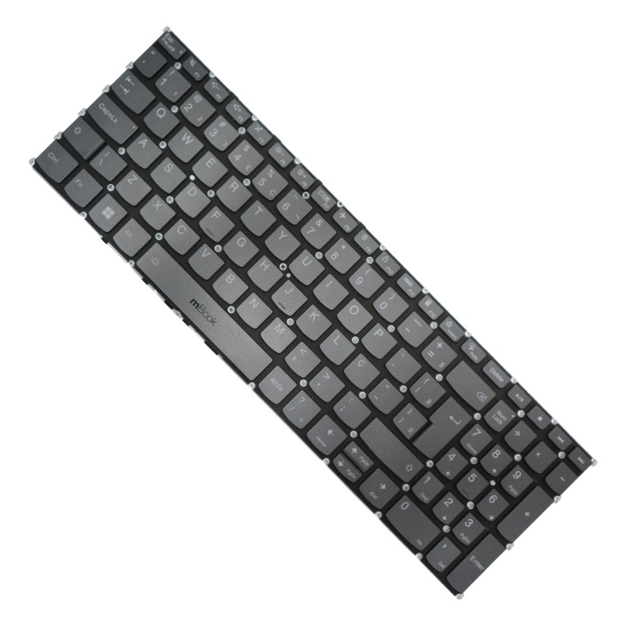 Teclado para Lenovo Ideapad 3 15ALC6 BR COM LEDs