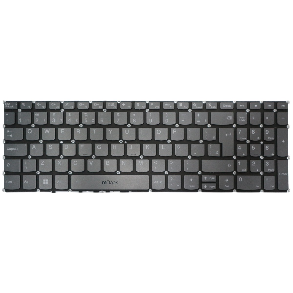 Teclado Para Lenovo Ideapad 3-15ALC6 3-15ITL6 Retroiluminado, 