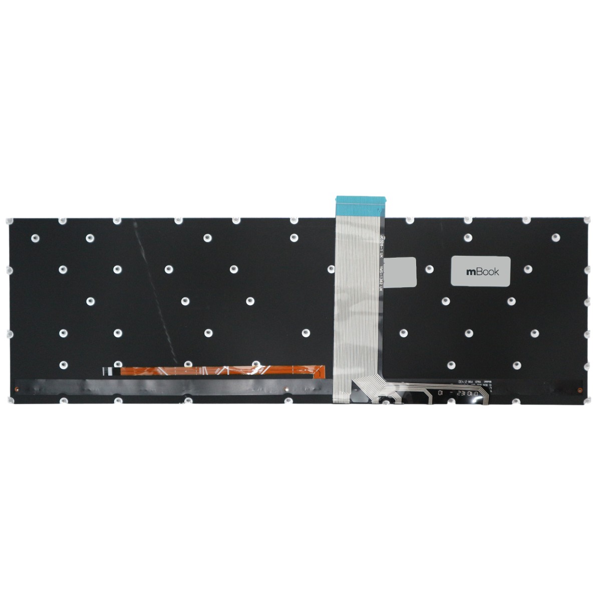 Teclado Para Lenovo IdeaPad 3i 15IT06 82MD000ABR Luminoso, 