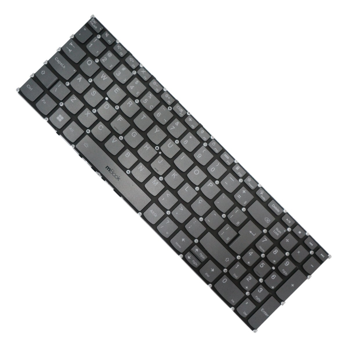 Teclado Para Lenovo Ideapad 3-15alc6 82mfs00100 82mf Led, 